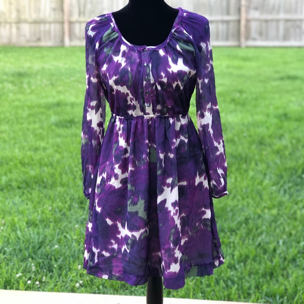 J Crew Dress Size 2 100% Silk